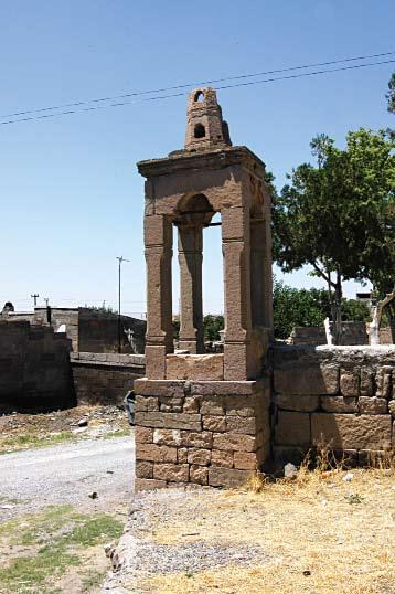 Tavlusun Namazgahı, minber minareden görünüş.