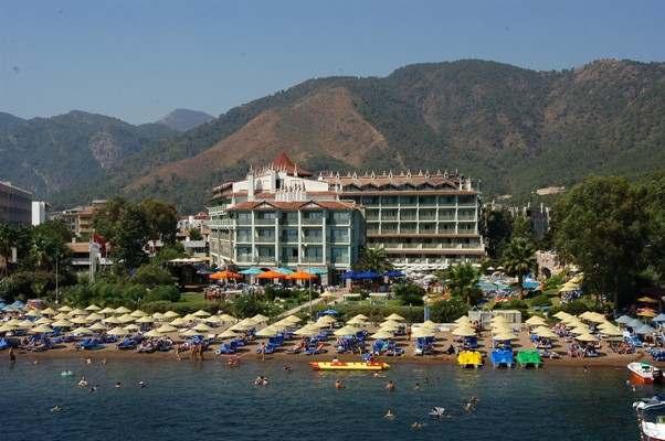 numaralı ve 26.219 m2 yüzölçümlü mülkiyeti Şirketimize ait 570 yataklı turistik 5 yıldızlı oteldir.