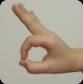 3.1.1. Aile ABLA AKRABA Sağ el işaret ve orta parmağı açık,