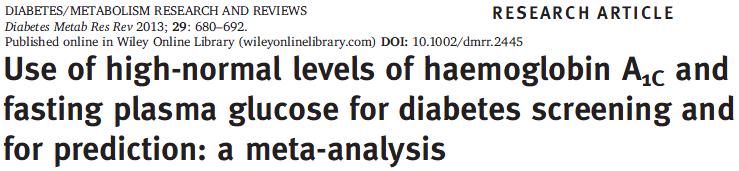 AKŞ ve A1C düzeylerinin tek ölçümle diyabet riskini gösterme yetenekleri sınırlıdır.