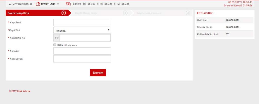 5.3 Başka Bankaya Para Gönder(EFT) Resim 25.