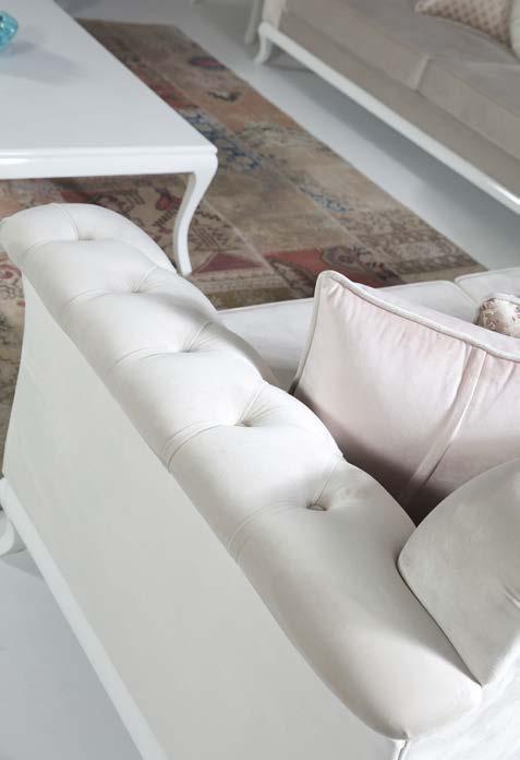 sunum A new touch on the Classic design A new touch on the Classic design with the Safran Sofa Set.