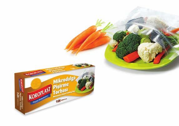 Mikrodalga Pişirme Torbas Microwave Cooking Bags 23 Pratik ve sağlıklı beslenmenin yeni yolu.