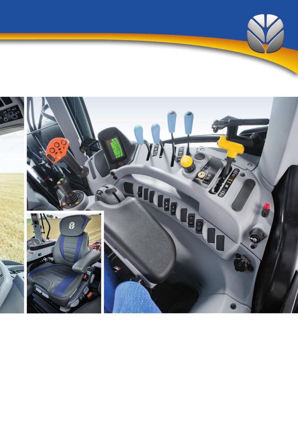 T7 Serisi THE SIDEWINDER II: PARMAĞINIZIN UCUNDAKİ ÜST DÜZEY KONTROL Ödüllü SideWinderTM II kontrol paneli Auto CommandTM serileri için standarttır.