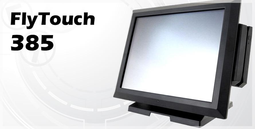 1. POS PC / Fly Touch 385 Dokunmatik ekrana sahip 15 monitör ve bilgisayar