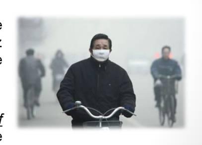 Hava kirliliğinin etki şekli ve derecesi; yaş, dayanıklılık, maruz kalma süresi gibi kişisel faktörlere bağlı olup; Başlıca