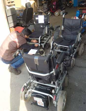 Engelli Araçlarına Yönelik Bakım Onarım Hizmet Sayısı Engelli