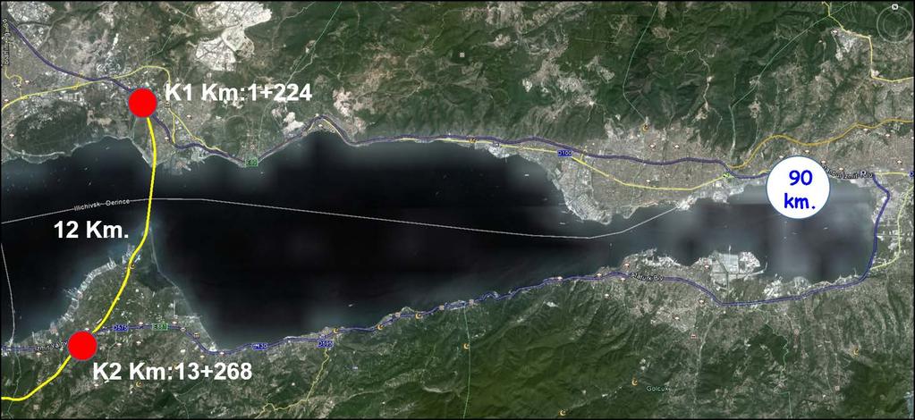 Gebze-Orhangazi-İzmir Otoyolu(İzmit Körfez Geçişi ve Bağ.Yol.
