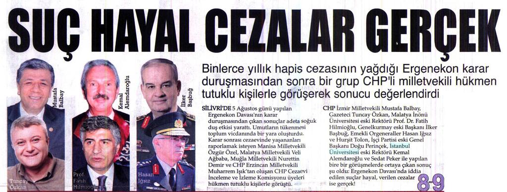 SUÇ HAYAL CEZALAR GERÇEK Yayın Adı : Izmir 9 Eylül Gazetesi Sayfa :