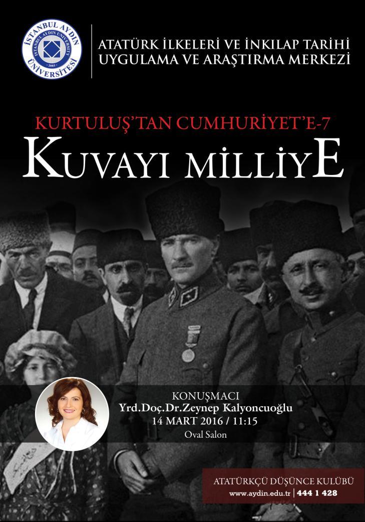 ATATÜRK İLKELERİ VE İNKILAP TARİHİ Atatürk İlkeleri