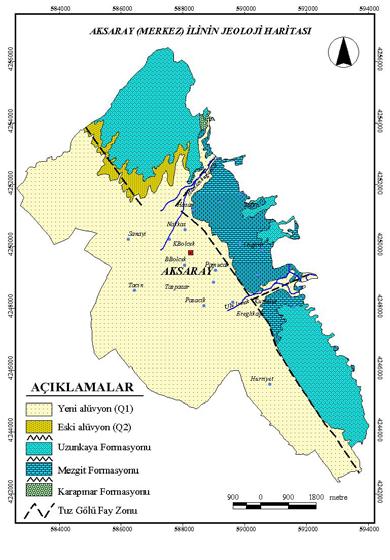 Aksaray ilinde oluşan depremlere ait B.Ü. Kandilli Rasathanesi verileri Tarih Saat (GMT) Enlem Boylam Derinlik (Km) Büyüklük 20.0.2007 02:07 39.03 33.1 3.7 12.11.2004 11:24 3.41 33.9 2. 11.07.2004 17:2 3.