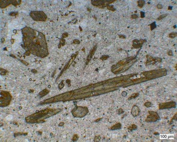 Bazı amfibol minerallerinde basit ikizlenmeler ve zonlu