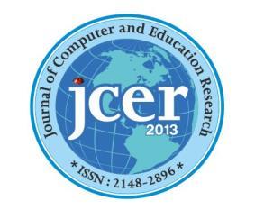 Araştırma Makalesi Journal of Computer and Education Research (ISSN:2148-2896) April 2017 Volume 5 Issue 9 www.joucer.com http://dergipark.gov.