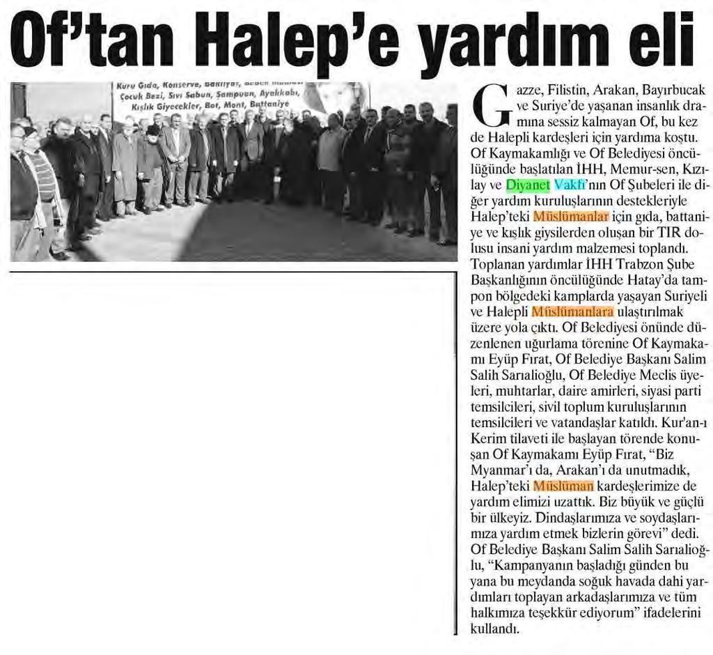 KARADENİZ'DE SON Tarih : 17.01.