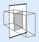 Simetri Düzlemi (Sd) Bir görüntü düzlemi cismi ikiye böler ve bir tarafın görüntüsü diğerin üzerine