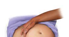 supin pozisyondayken elle uterus sola yer değiştirilirse daha etkili.