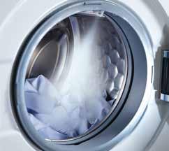 Yenilikçi yıkama teknolojisinde, Spin&Spray özelliği ile daha az su kullanarak çamaşırlar yıkanır ve ısıtmada enerji tasarrufu sağlanır. Powerwash 2.