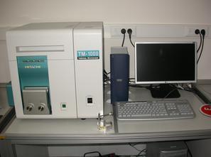 incelenmesinde, Hitachi TM 100 (şekil 5.9) marka taramalı elektron mikroskobu (SEM) kullanılmıştır.
