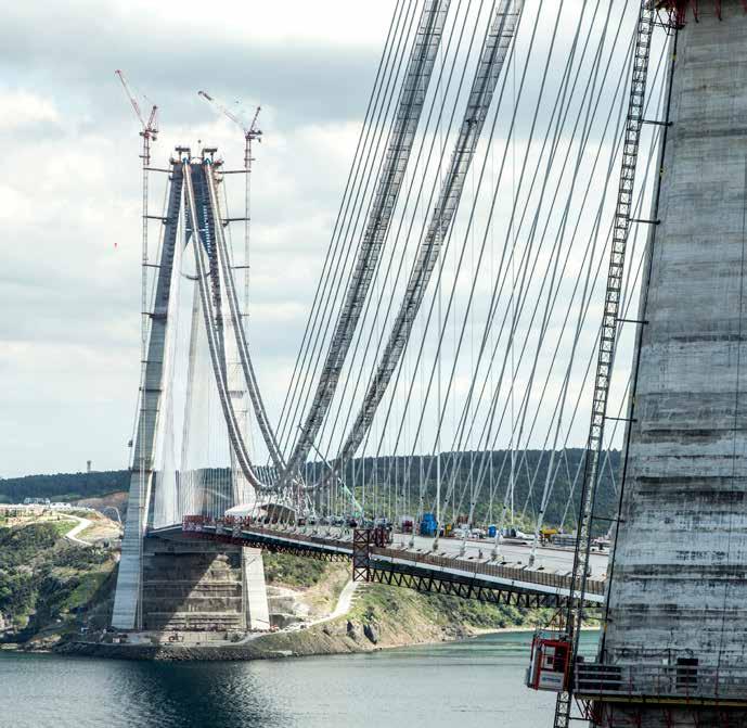 3. Boğaz Köprüsü Yüksek teknoloji ve mühendislik ürünü olan 3.