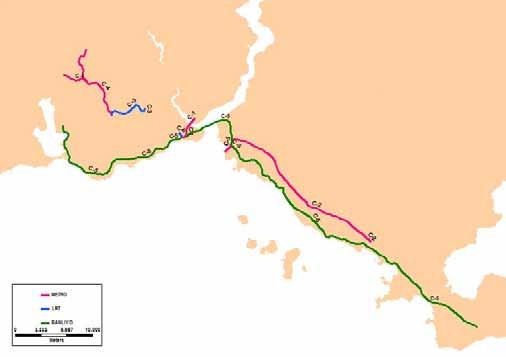 İstanbul Metropoliten Alanı Entegre Kentsel Ulaşım Ana Planı (İUAP) Bölüm 4 67 Şekil 4.2.