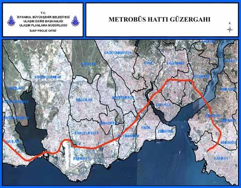 72 İstanbul Metropoliten Alanı Entegre Kentsel Ulaşım Ana Planı (İUAP) Bölüm 5 Şekil 5.1.