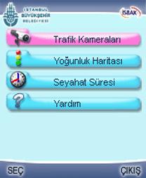 88 İstanbul Metropoliten Alanı Entegre Kentsel Ulaşım Ana Planı (İUAP) Bölüm 6 İBBCep Trafik Cep Trafik + Cep Trafik iphone Değişken Mesaj Sistemi(DMS) Şekil 6.2.