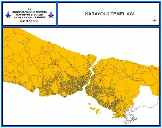 202 İstanbul Metropoliten Alanı Entegre Kentsel Ulaşım Ana Planı (İUAP) Bölüm 12 12.2 Temel Ağ 12.2.1 Karayolu Temel Ağı 2014 yılına kadar yapılacak projeleri kapsayan karayolu temel ağı 29.