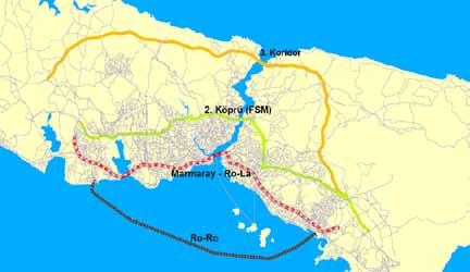 244 İstanbul Metropoliten Alanı Entegre Kentsel Ulaşım Ana Planı (İUAP) Bölüm 12 Öncelik sıralamasında mali kaynak ve zaman sınırlaması düşünüldüğünde dört istasyondan oluşan, 11.