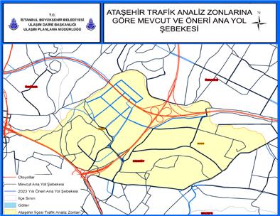 264 İstanbul Metropoliten Alanı Entegre Kentsel Ulaşım Ana Planı (İUAP) Bölüm 13 Yol yoğunlukları karşılaştırılırken arazinin gelecekteki kullanım yapısı da göz önünde bulundurulmalıdır.
