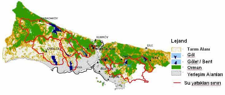 İstanbul un halen dünyaca meşhur olan bu coğrafik çehresi, onun eşsiz şehir manzarasını ortaya çıkarmıştır.