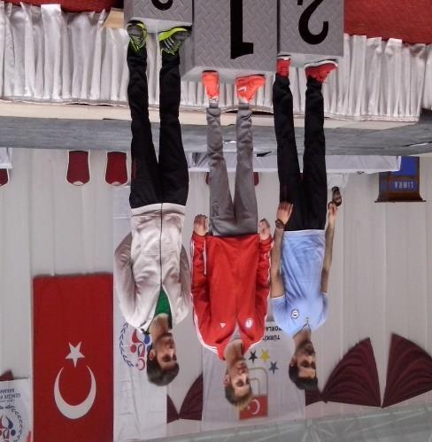 Müsabakalar sonucunda Erkeklerde; 65 Kg Gökhan TAŞPINAR Türkiye Şampiyonu, 80 Kg da Mehmet