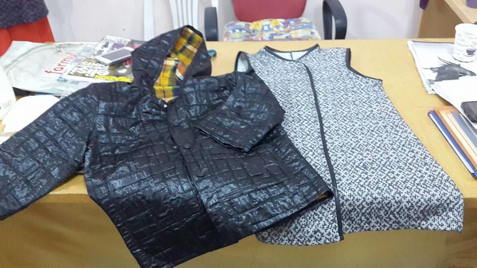 Hacıoğulları Hilmi Sonay İlkokulunda açılan Çocuk Üst Giyimleri Dikimi