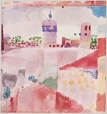 Soyut ressamlardan Kandınsky ve Klee sulu boyanın rastlantısal