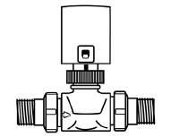 Oda Sıcaklığı Sensörü RT-HC 0-50 C sıcaklık için duvar sensörü Ölçüler: 126 x 80 x 29 mm Mlz. No.
