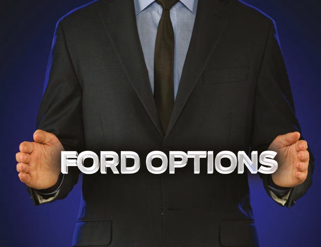 Ford Options özellikle size daha sık yeni araç sürüş keyfini yaşatmak için sunduğumuz bir üründür.