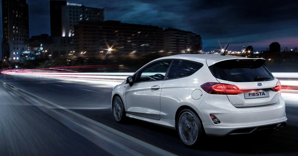 Sportif tasarım. Yeni Ford Fiesta ST-Line Yeni Ford Fiesta, ST-Line serisiyle performans araçlarının sahip olduğu çarpıcı sportif duruşu beğenilere sunuyor.