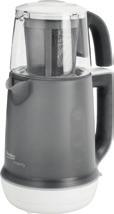 2000 W güç Inox demlik & Inox kettle Yüksek kapasiteli 1 L lik porselen demlik ve 3 L lik su ısıtcısı ile çay demleme imkanı Paslanmaz çay filtresi Su kaynatmak ve suyu kaynar tutmak için iki devreli