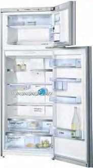 Yeni Glass Edition NoFrost üstten donduruculu buzdolabı KDN 56SB40 N, A enerji sınıfına göre %60 a kadar daha az enerji kullanır. Bu da çok büyük bir enerji tasarrufu sağlar.