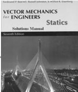 , Engineering Mechanics Statics, Macmillan Publishing, 5 th Edition.