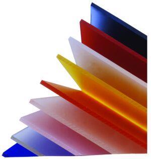 b) PVC Levhalar: PVC Levhaların özellikleri: Bu levhalar piyasada mat ve şeffaf olarak bulunur.