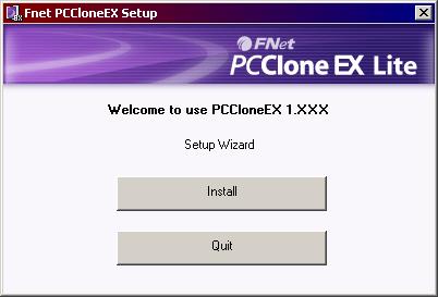 1. Gelen USB kablosu ile Data Safe III ü sunucu bilgisayara bağlayınız. 2. PCCloneEX klasörü içindeki Setup.