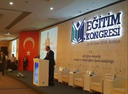 tarihlerinde Antalya da düzenlenen Eğitimden Üretime Sektörle İşbirliği