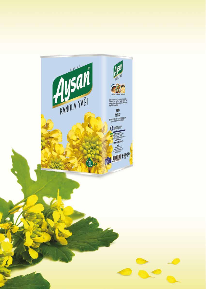 Kanola Yağı Canola Oil 18 lt