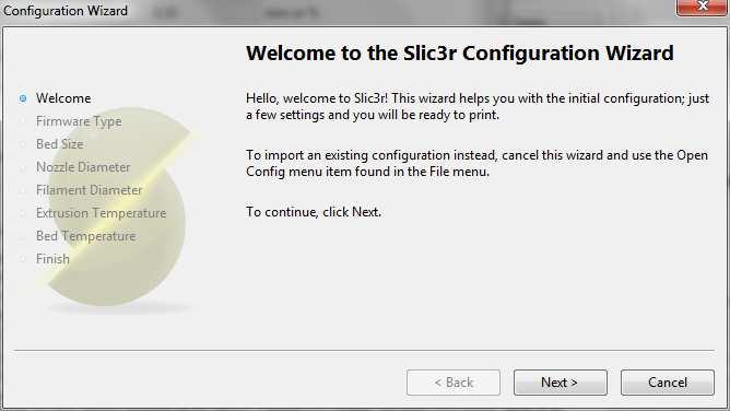 H.1.2.2. SLIC R AYARLARINI YÜKLEME Slic r de her baskı çözünürlüğü için ayarlar ayrı dosyalarda kaydedilmiştir.