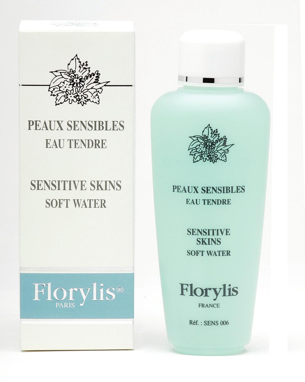 SENSITIVE SKINS CARE / HASSAS CİLTLER İÇİN BAKIM Soft Water Tonic Sensitive Skins 200 ml Ref : SENS006 Yumuşak Su Tonikleme Hassas Ciltler FLORYLIS Yumuşak Su Tonik içinde bulunan