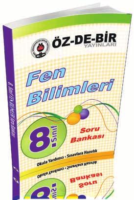 8.Sınıf soru bankaları 19.5 x 27.