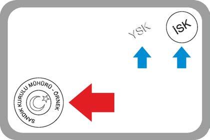 amblemi ve İSK mührü 10 Sayım