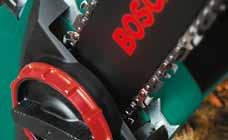 Zincirdeki aşınmaları engellemek için pratik Bosch SDS sistemine ve otomatik yağlama tertibatına sahiptir.