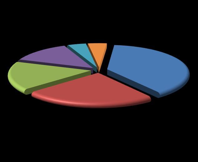 18% Elektrik üretim miktarı kaynak bazında incelendiğinde, ilk sırada 2.4.342 MWh (%38) ile Doğalgaz- LNG yer almaktadır. Ardından 1.259.269 MWh (%24) ile Hidrolik, 895.272 MWh (%17) ile İ.Kömür, 71.