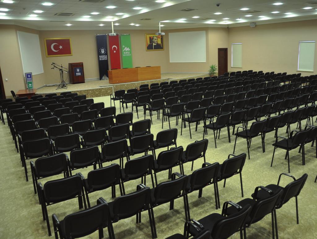 Atatürk Kongre Kültür Merkezi - Merinos AKKM Başkanlık Salonu 300 m 2 lik alana ve kademesiz bir zemine sahip olan Başkanlık